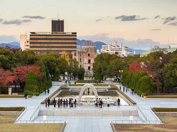 hiroshima peace memorial park japan travel destination