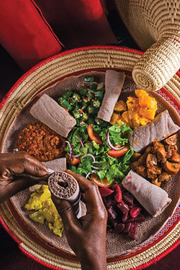 injera afrikanfood afrikanculinary