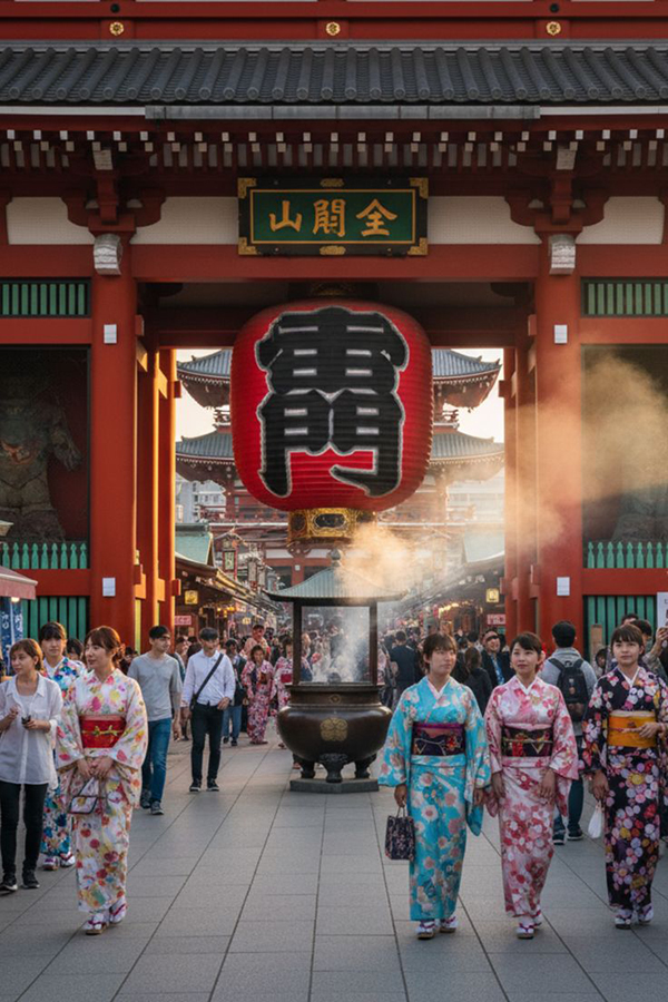 sensoji akasuka tokyo japan destination
