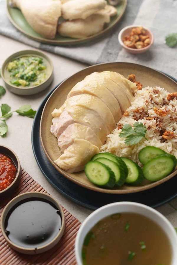 Hainanese Chicken Rice