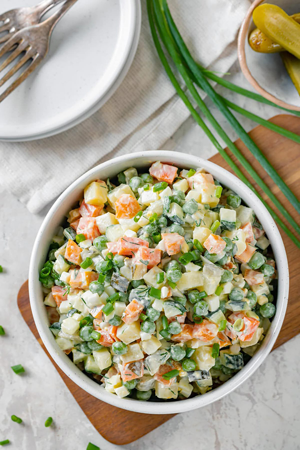 OlivierSalad russiancuisine russianfood