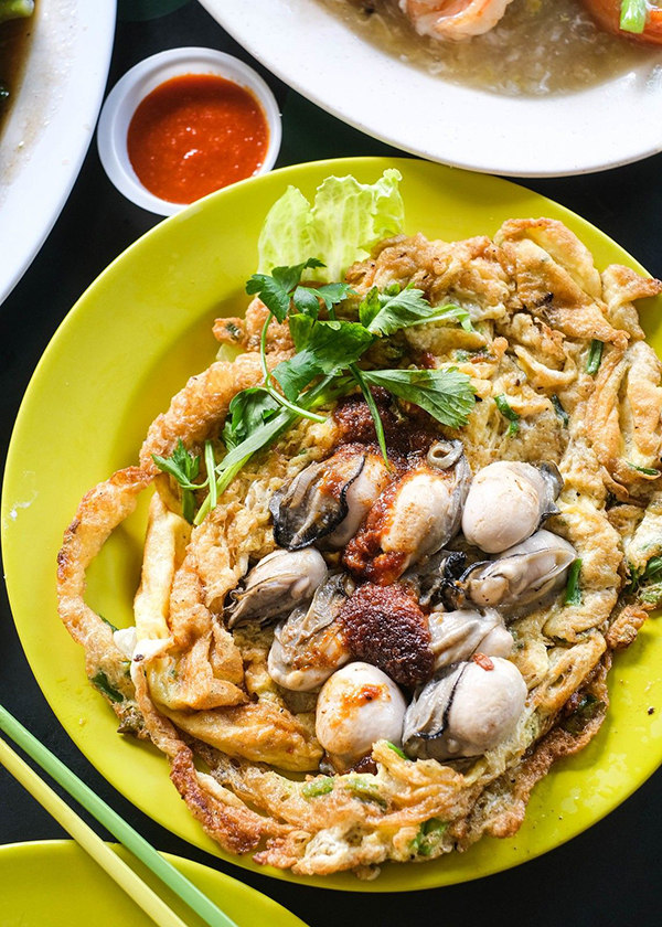 OysterOmelette taiwanesefood taiwanesecuisine