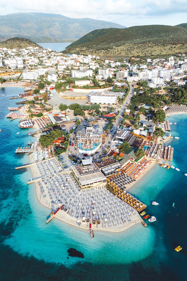 albania ksamil beach europe