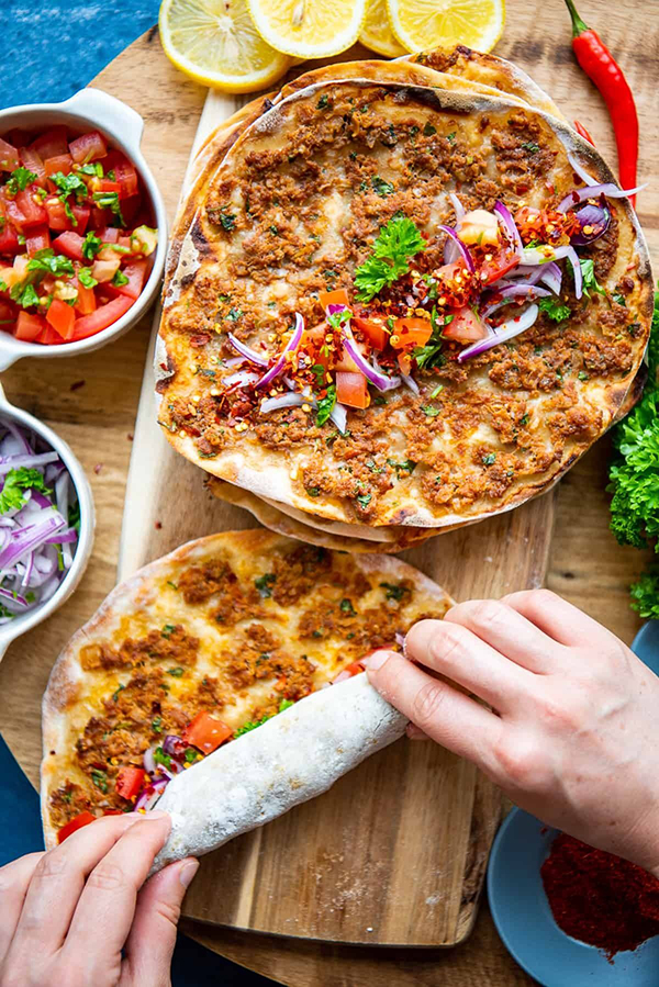 lahmacun turkishfood turkishculinary